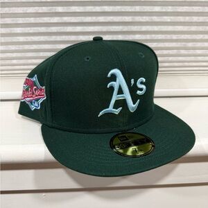 New Era Oakland Athletics World Series 1989 side patch fitted hat